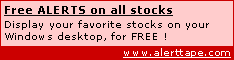 Free ALERTS on all stocks